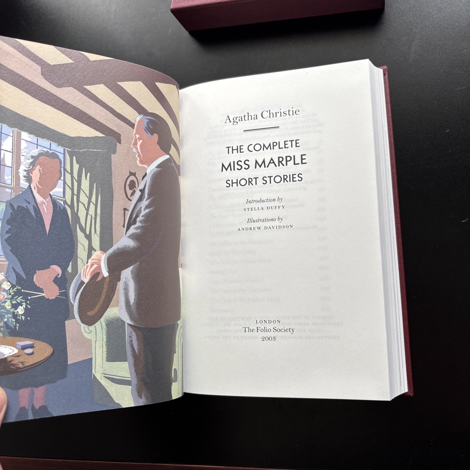 Complete Miss Marple Short Stories – Agatha Christie – Folio Society – 2003/2012