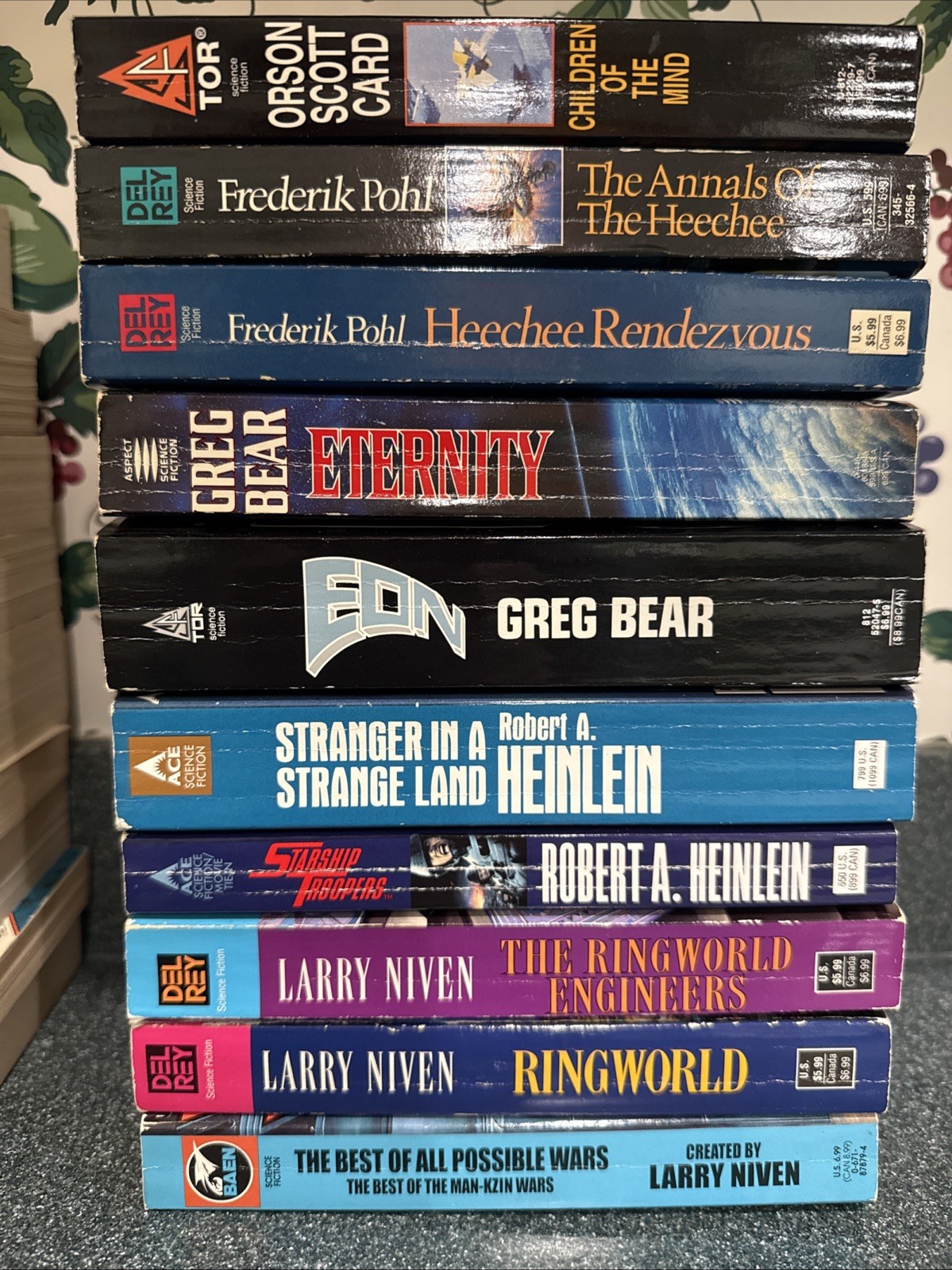 Vintage Sci-Fi Paperback Book Mixed Lot of 20 – Multiple authors