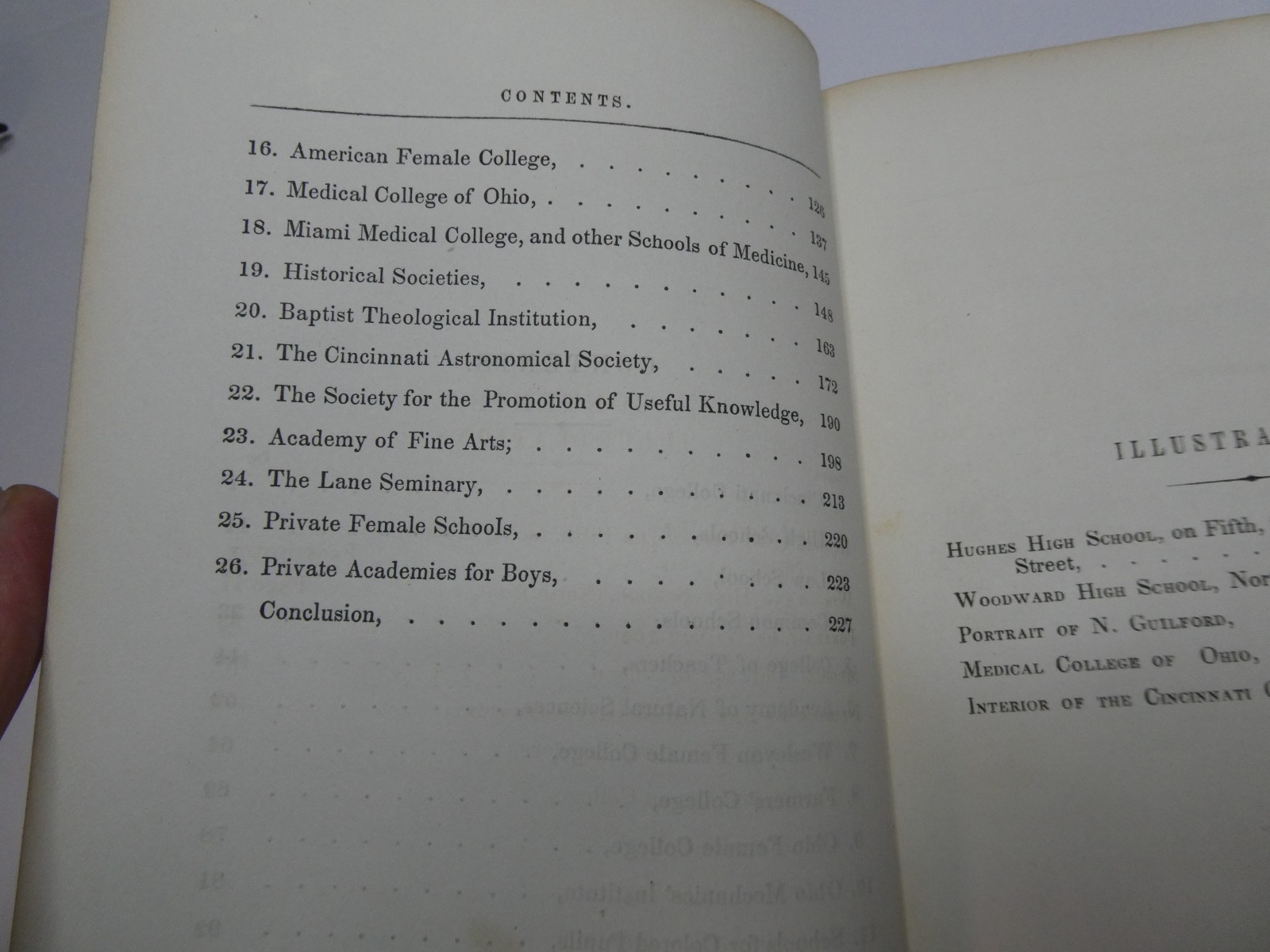 1855 The Schools of Cincinnati and Its Vicinity John P. Foote