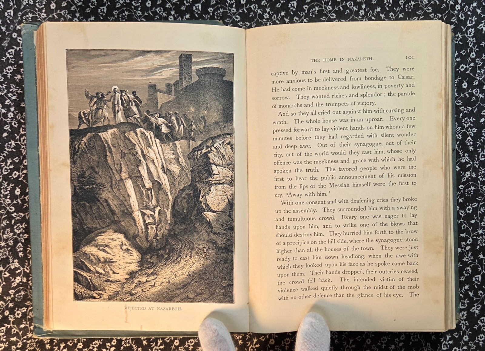 Walks With Jesus Or Days Of The Son Of Man By Daniel March, 1889, HC