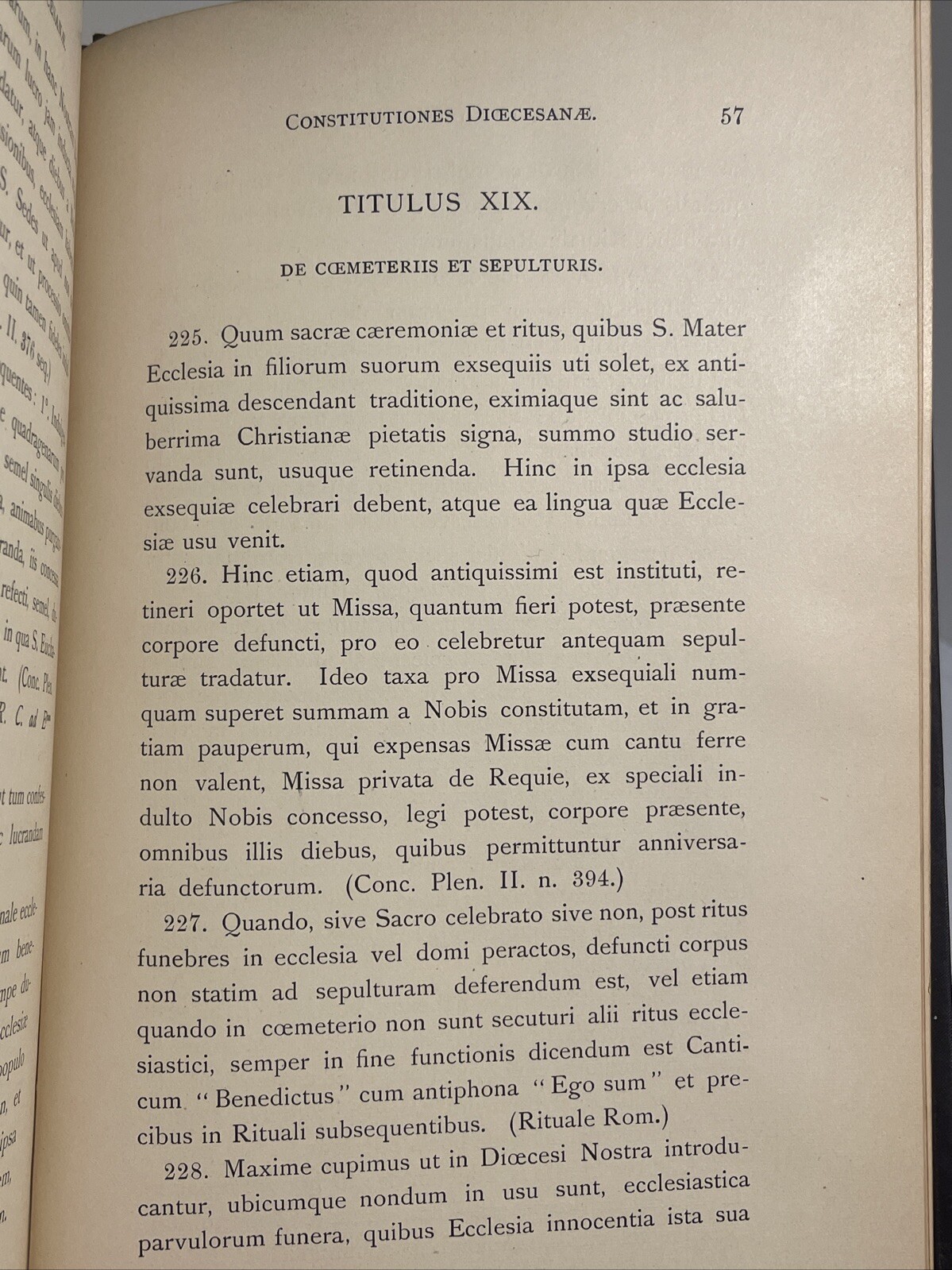Synodus Dioecesana Chicagiensis Prima; 1ST SYNOD CHICAGO ARCHDIOCESE; 1887 LATIN