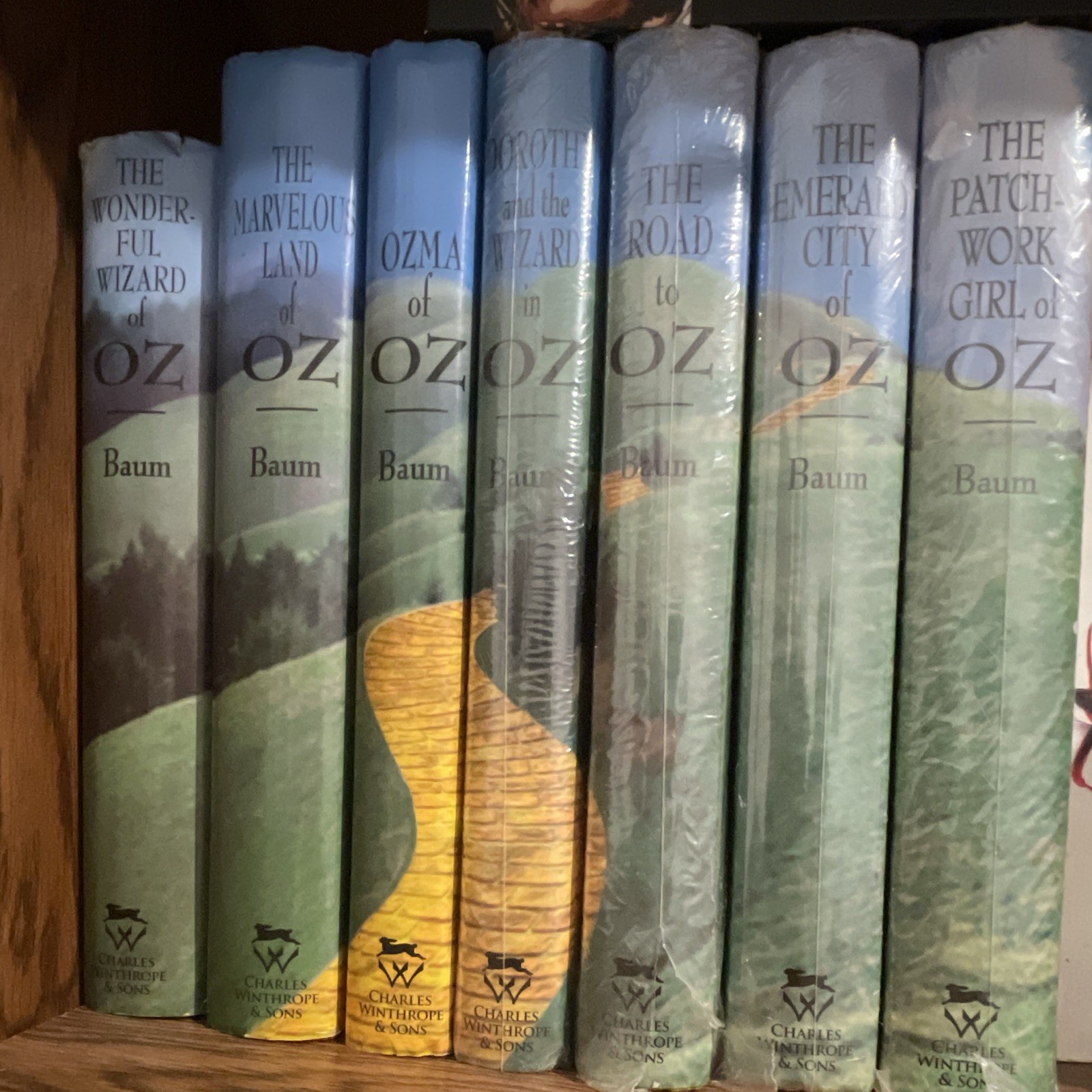 Charles Winthrope & Sons Wizard of Oz Facsimile Illustrated Hardcover by L. Fra…
