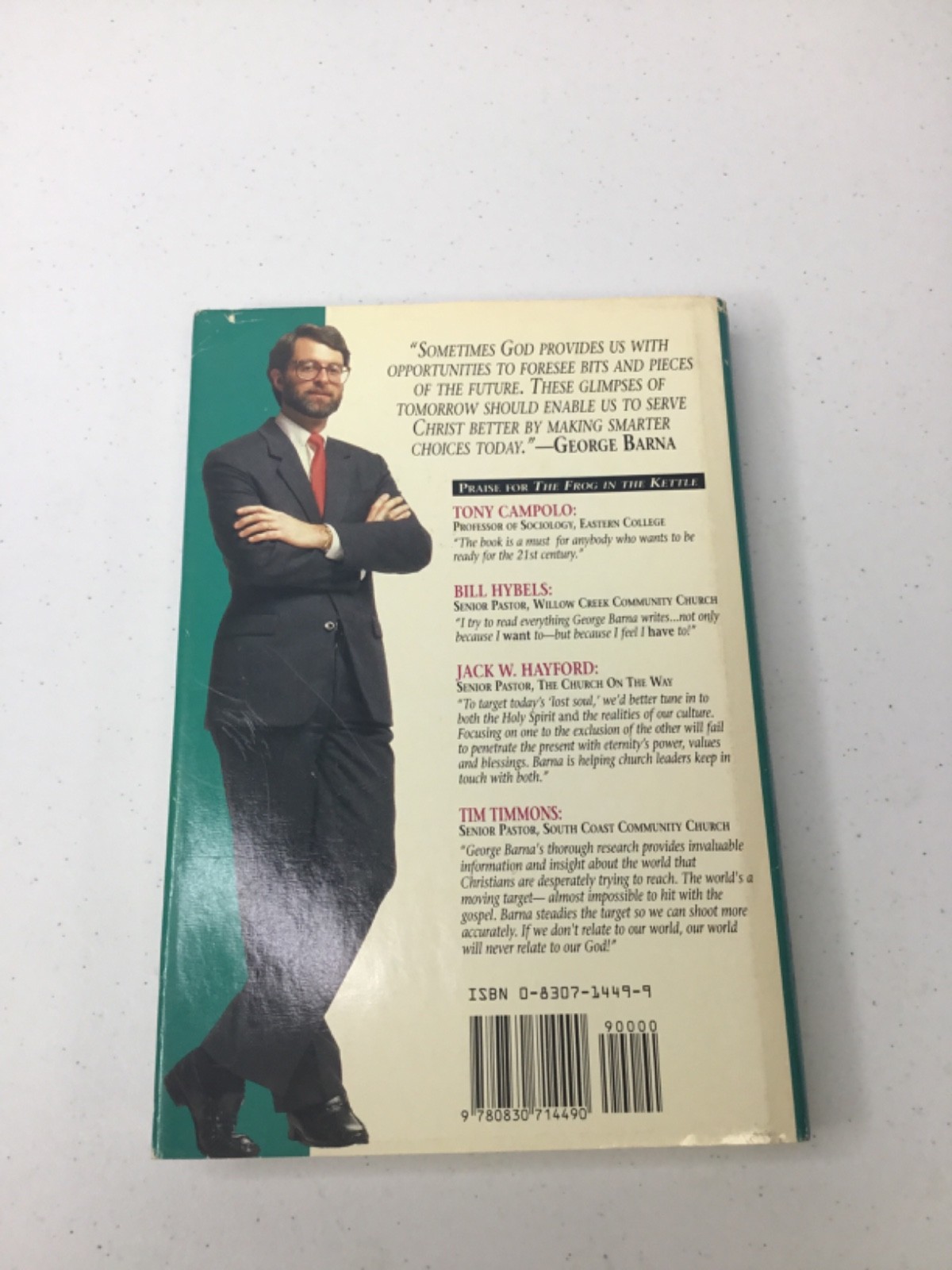 The Frog in the Kettle. Barna. 1990 HCDJ, Signed, 1st Edition, 1st Printing
