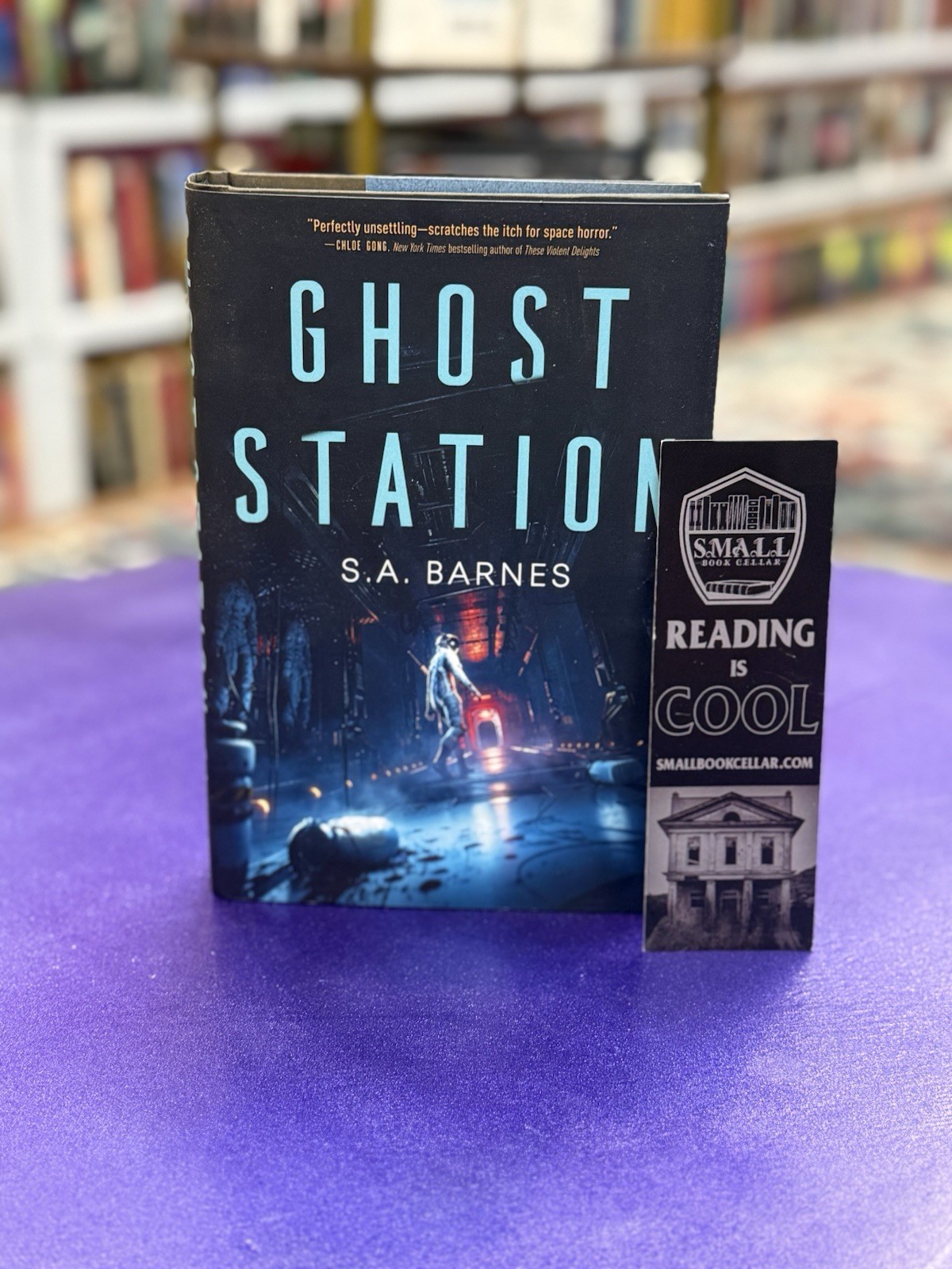 Ghost Station S.A. Barnes First Edition First Printing Signed Hardcover