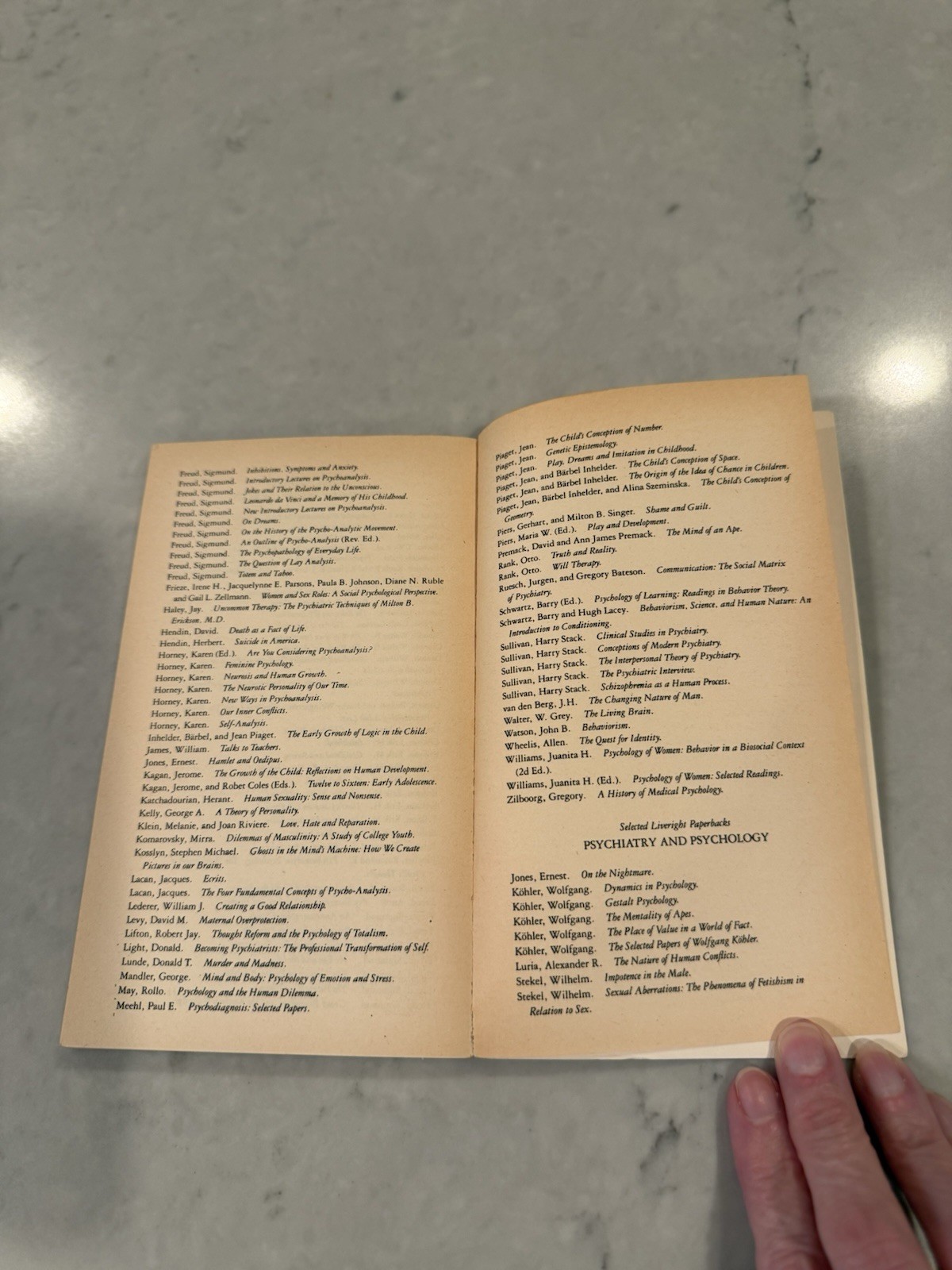 An Outline of Psycho-Analysis, Sigmund Freud, 1969 Norton Library