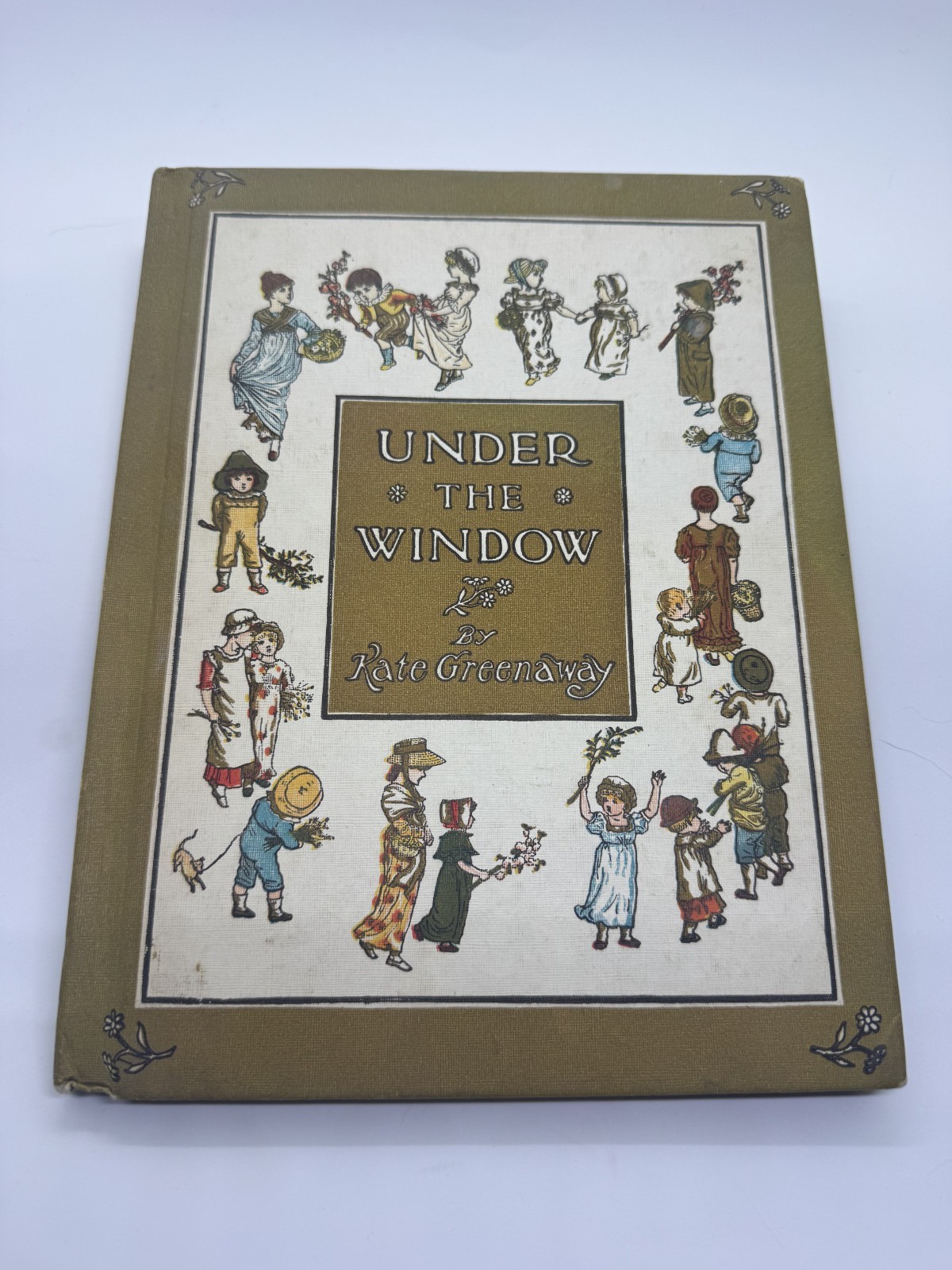 Under the Window Kate Greenaway Vintage Childrens Book Frederick Warne c1920
