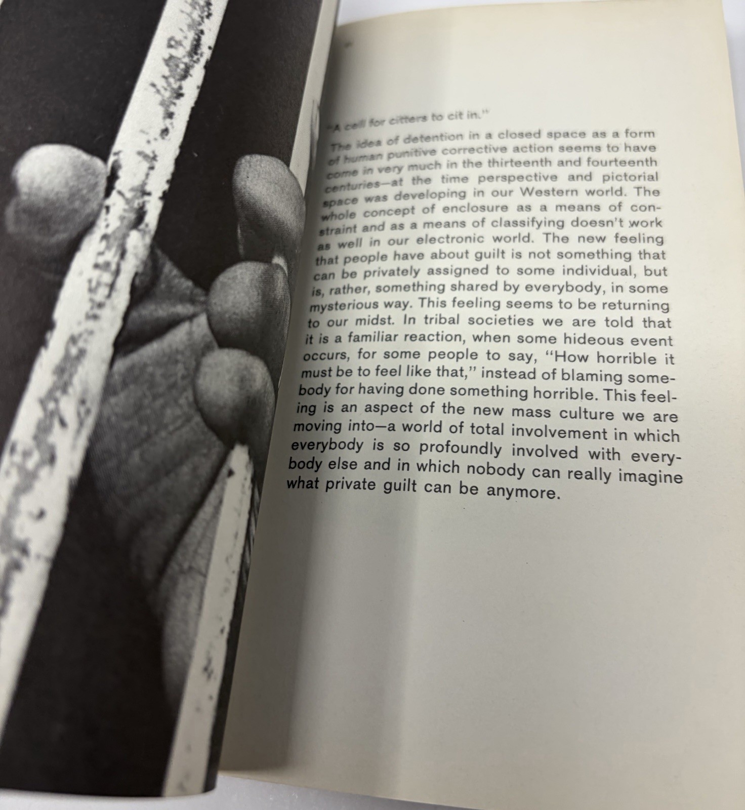 The Medium is the Massage Marshall McLuhan 1967 First Paperback Ed. Vintage Book