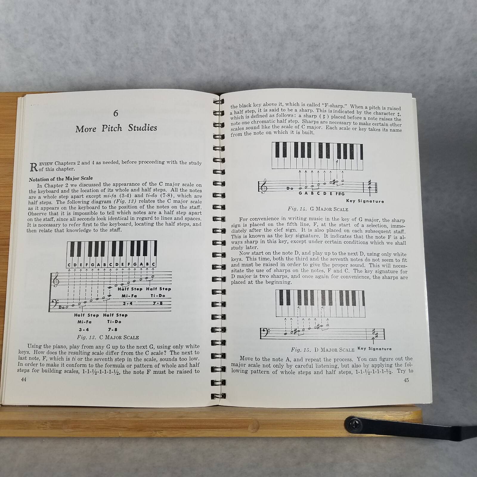 The Beginning Music Reader – 1958 Spiral Bound Paperback by James C. McKinney