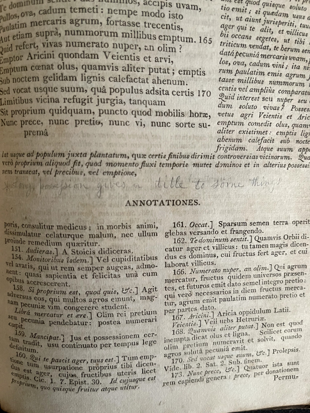Quinti Horatii Flacci Opera; 1804; Latin; leather bound