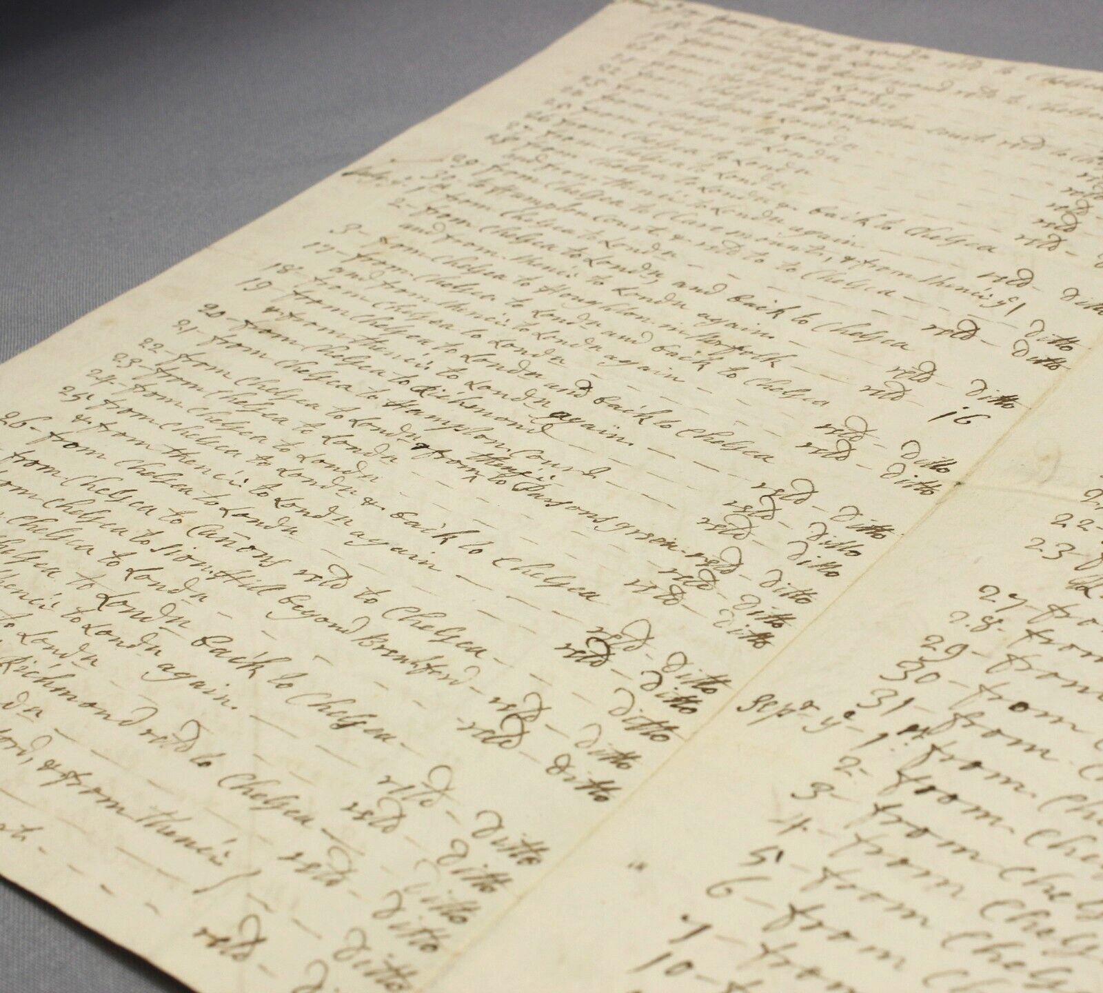 1723 Robert Walpole Manuscript – See Video – Signed Expense Bill Prime Minister
