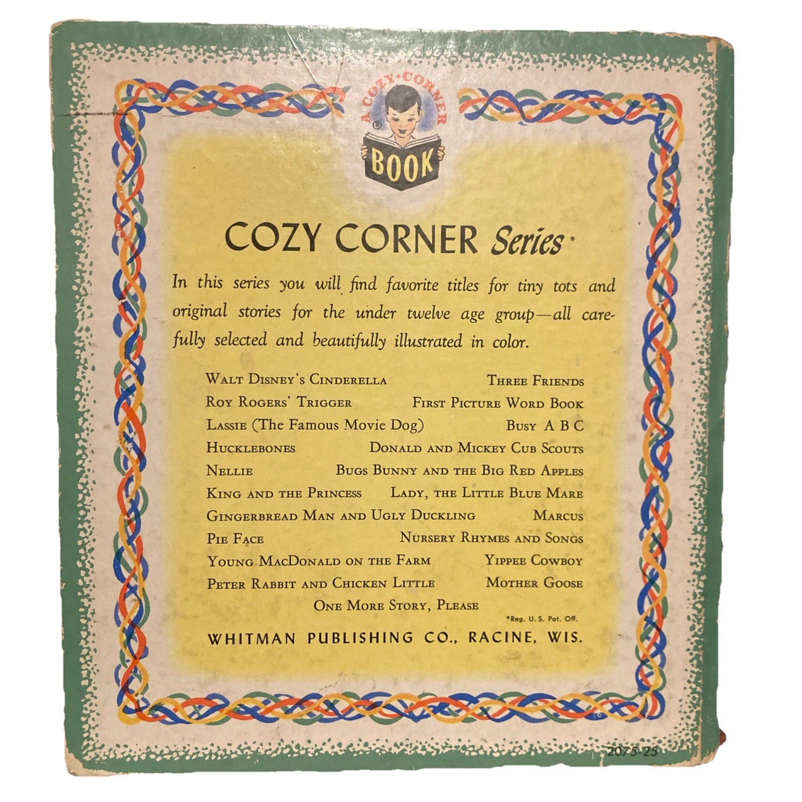 1951 FLOWERS FOR FILBERT by Cecile Lamb | Cozy Corner Book by Whitman Publishing