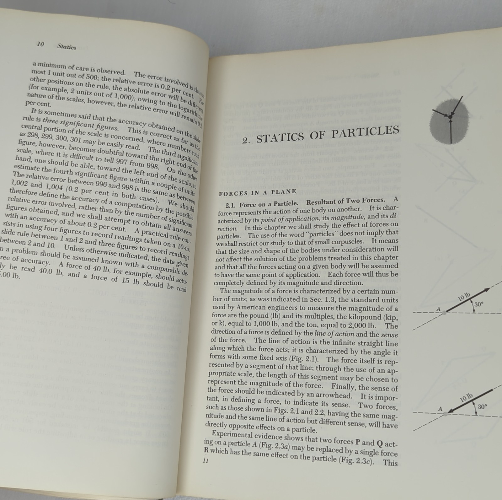 Mechanics for Engineers 2nd Edition Statics HC 1962 McGraw-Hill