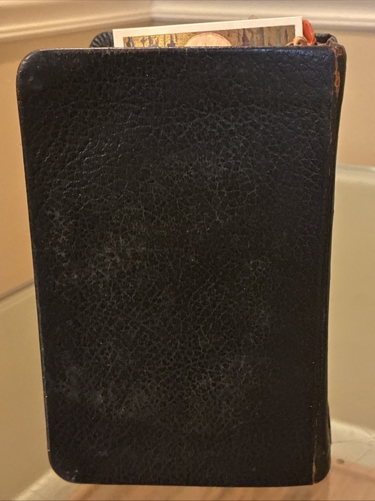 1937 The New Roman Missal Father Lasance Leather Latin English w Prayer Cards