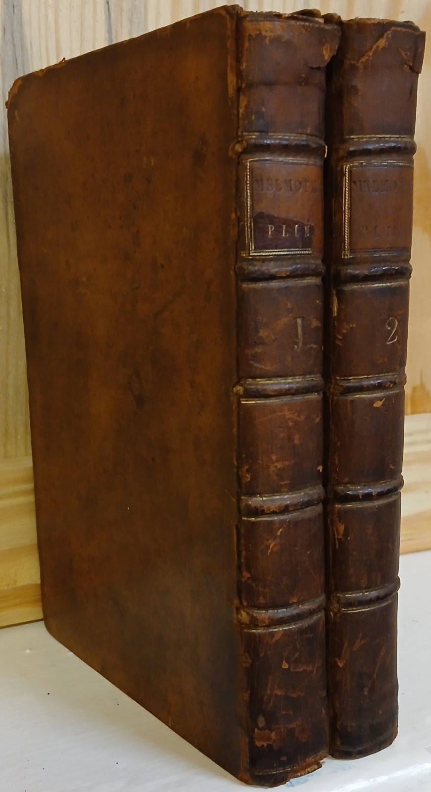 Letters of Pliny the Consul With Occassional Remarks, 1777 Two Volumes