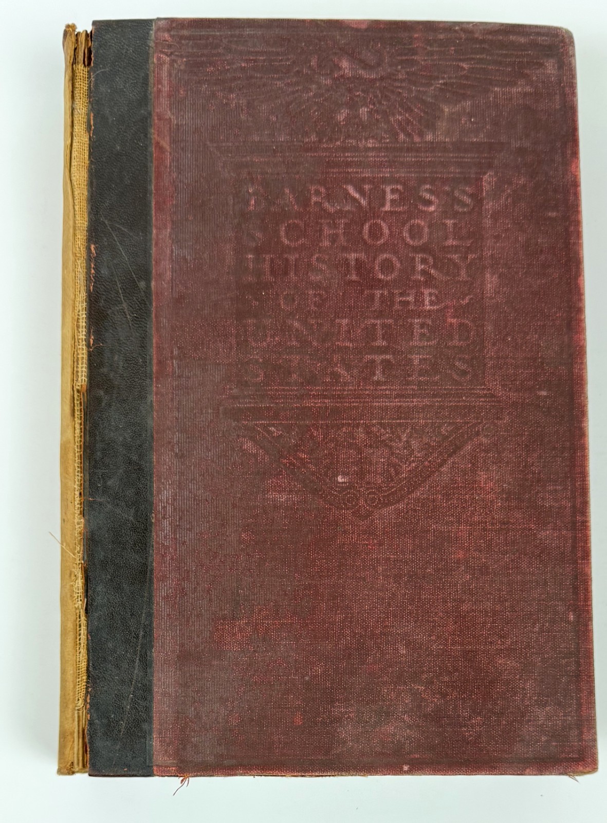 Barnes’s School History United States 1913 American Book Co 1914 Notes Maps HC