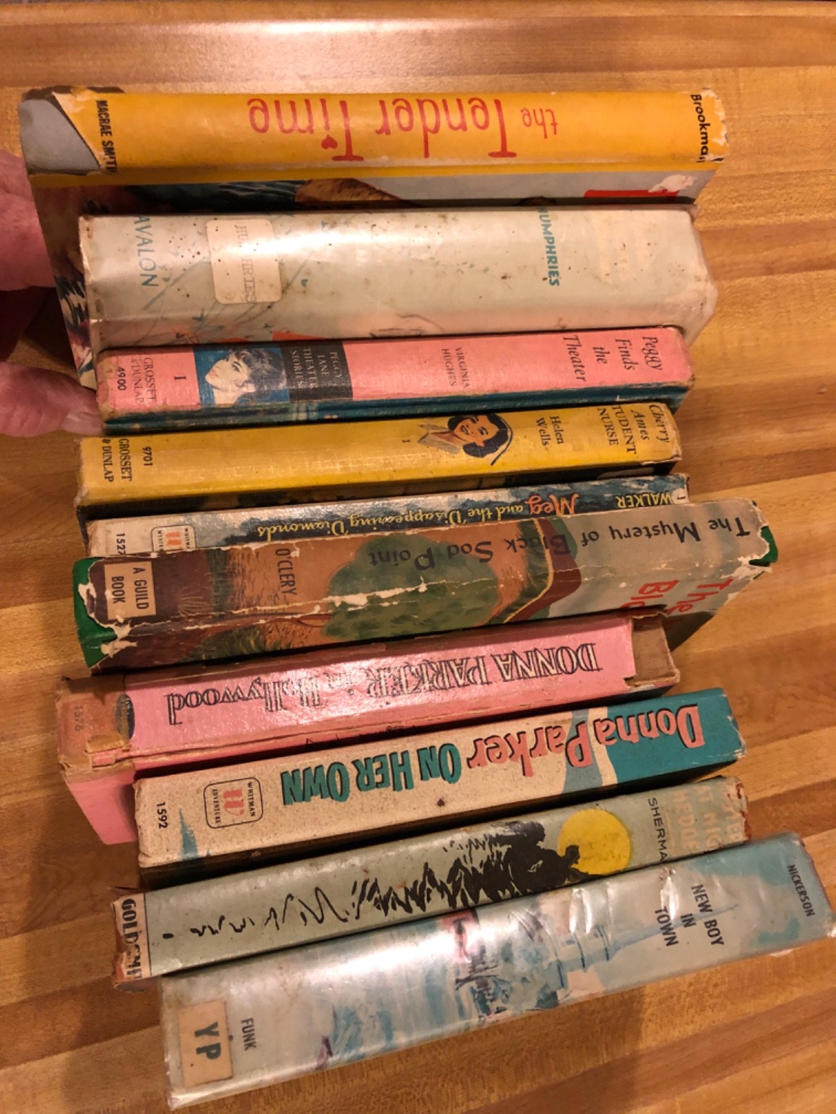 Lot of 10 Vintage Books-Romance, Mystery, Etc. Various Authors