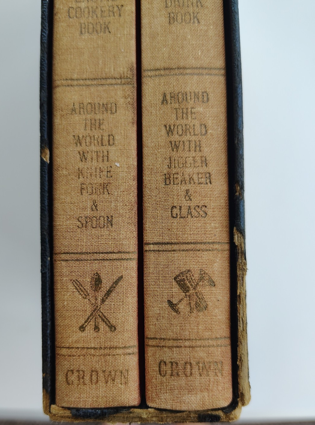 1946 The Gentleman’s Companion Charles Baker 2 Vol Book Set Slipcase FREE SHIP