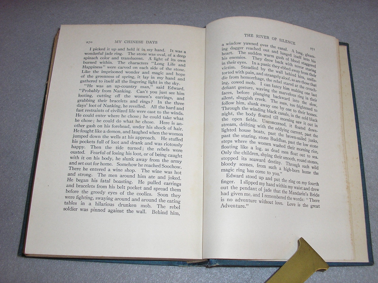 Antique Old China Book My Chinese Days Memoirs Guliema F. Alsop Illustrated 1918