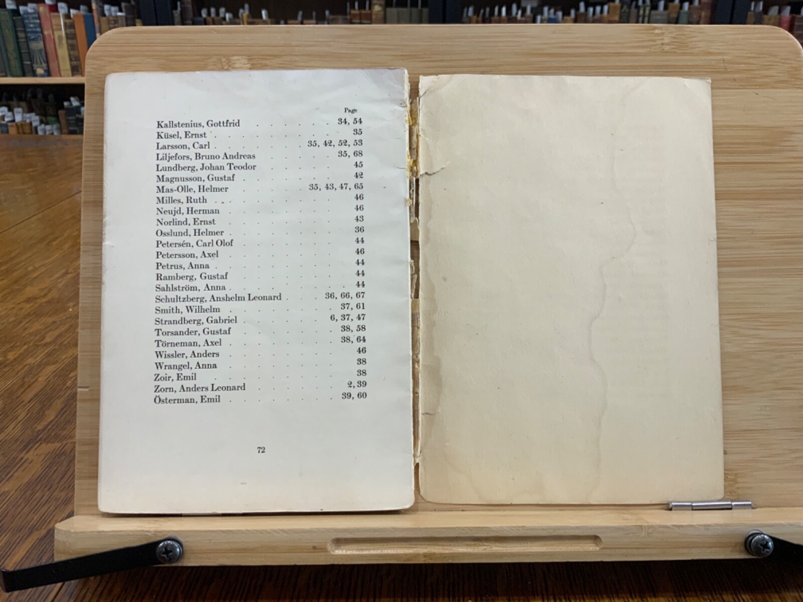 1916 Official Catalogue: Swedish Art Exhibition by Christian Brinton, Chicago