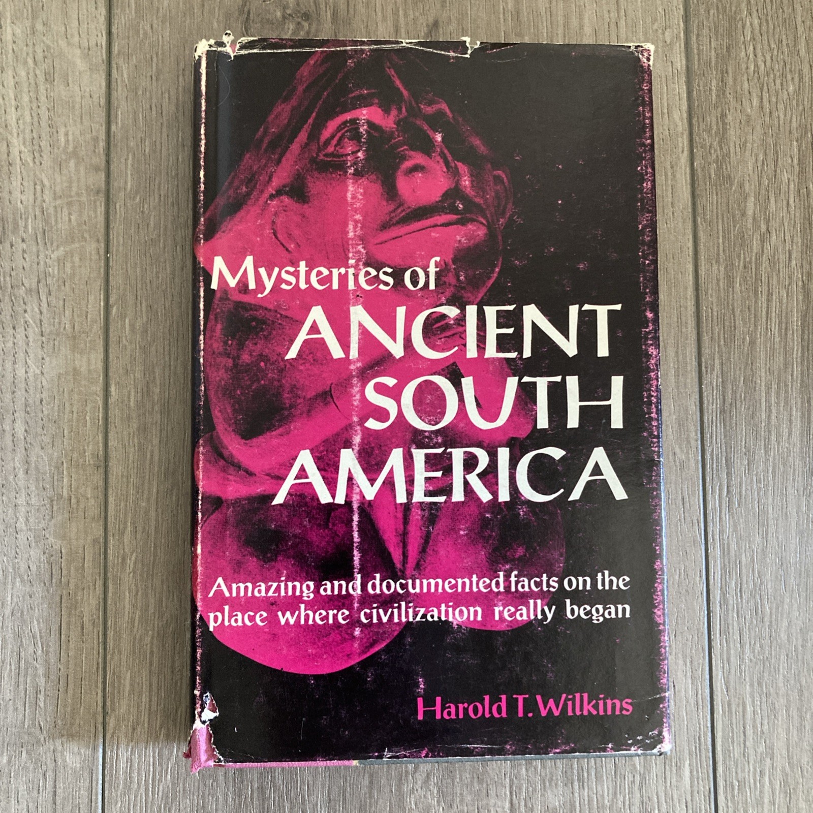 Mysteries of Ancient South America Harold T. Wilkins HC/DJ Second Printing 1974