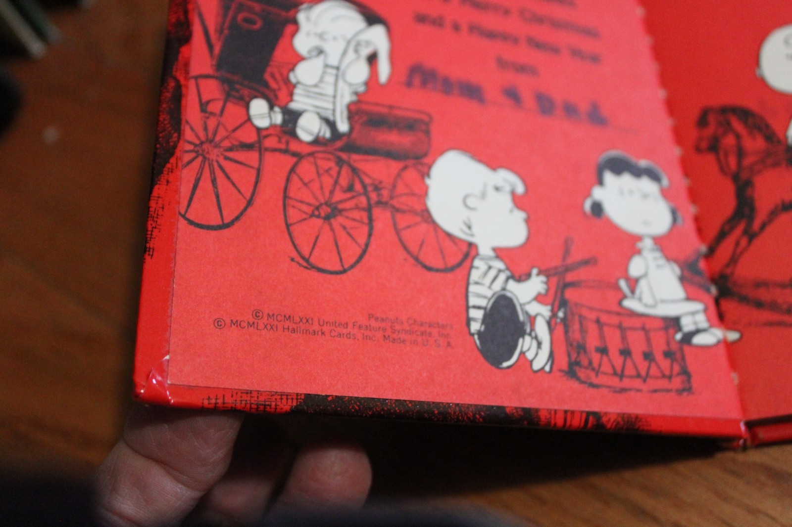 Yes, Santa, there is a Charlie Brown by Charles M Schulz 1971 hardcover