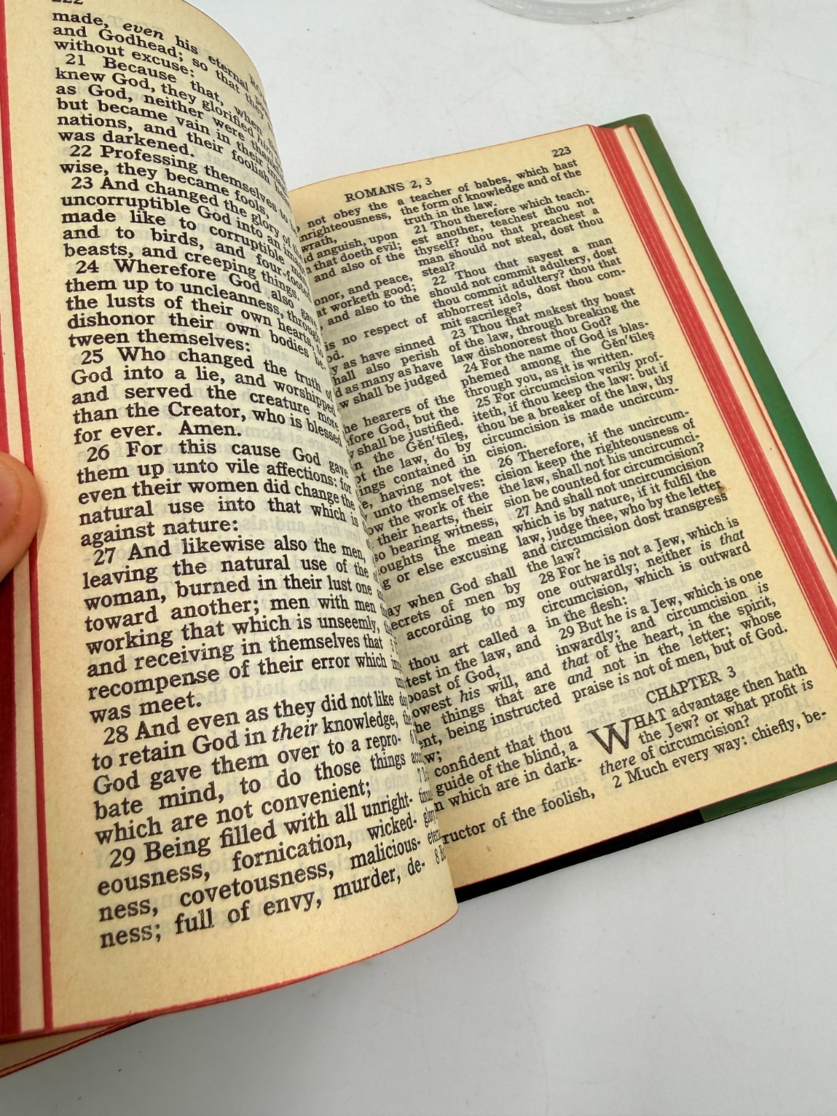 1951 New Testament KJV American Bible Society Hardcover w/DJ – Korean Issue