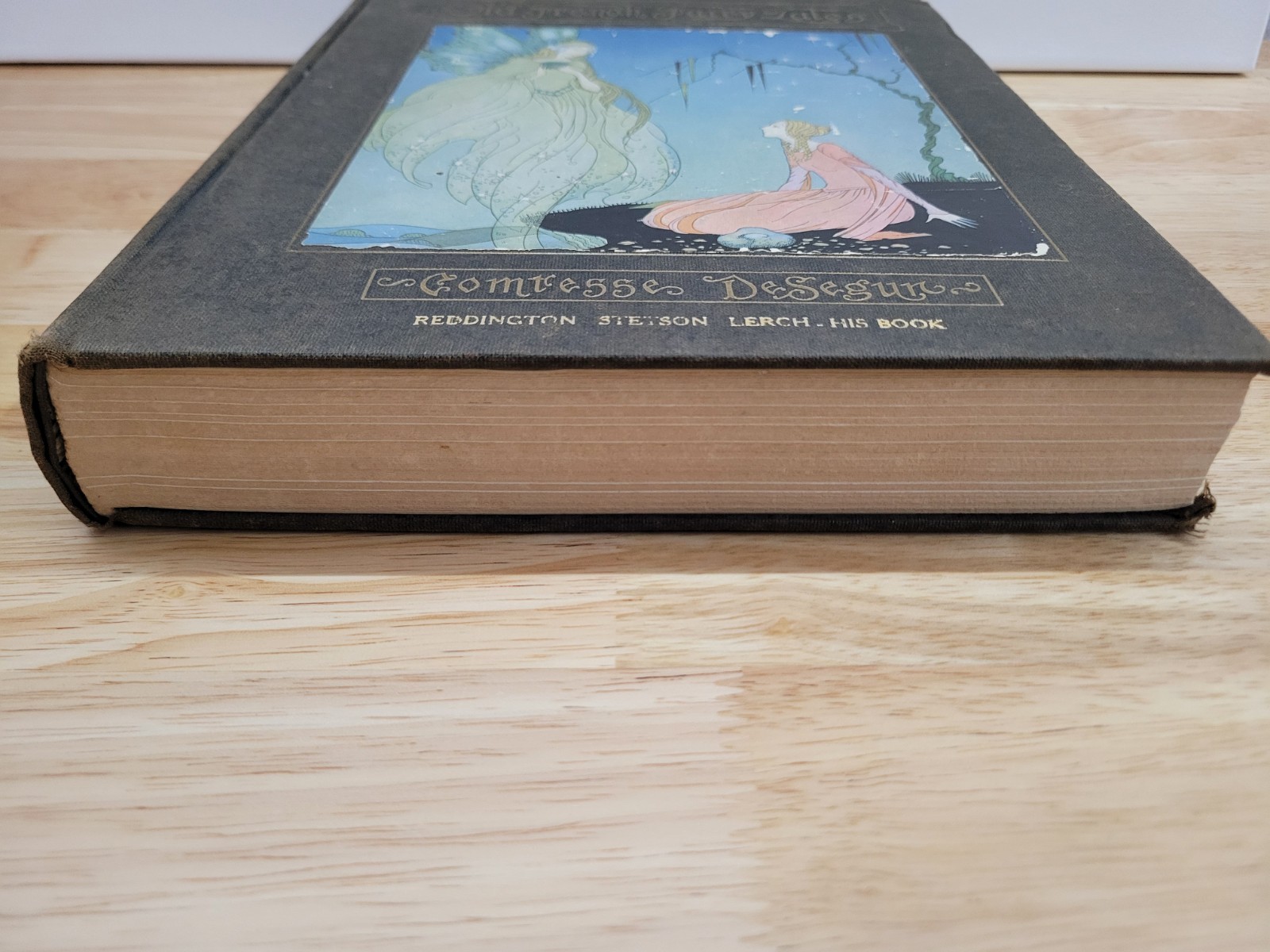 1920 OLD FRENCH FAIRY TALES 1st Ed Virginia Frances Sterrett Complete 8 Plates