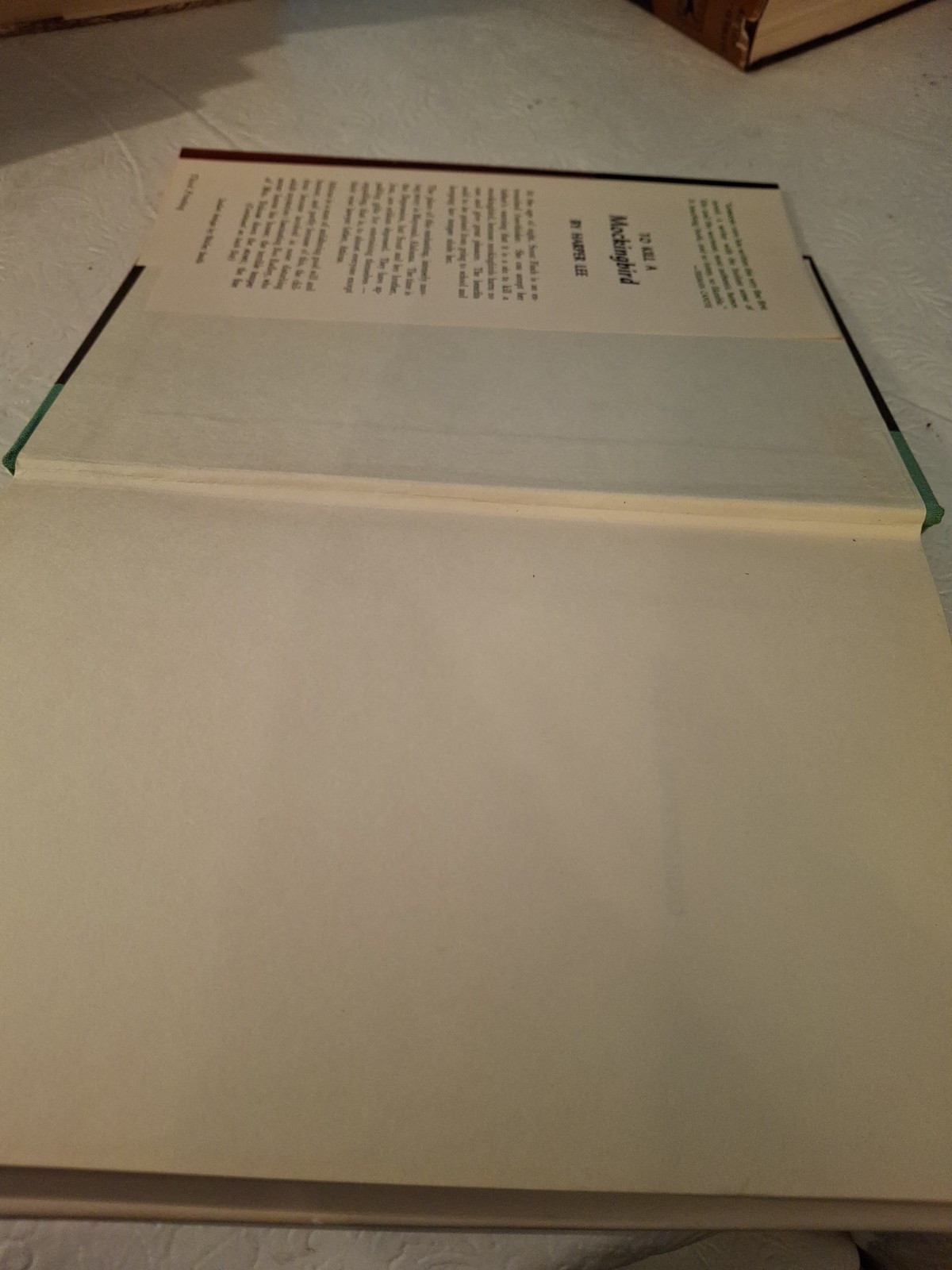 To Kill a Mockingbird by Harper Lee 1st Ed. 9th Impression “W” HCDJ 1960