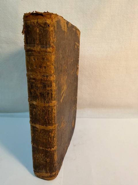 Antique 1773 Jacob Cats Dutch Book – Alle de Werken – Full Leather – Ghent