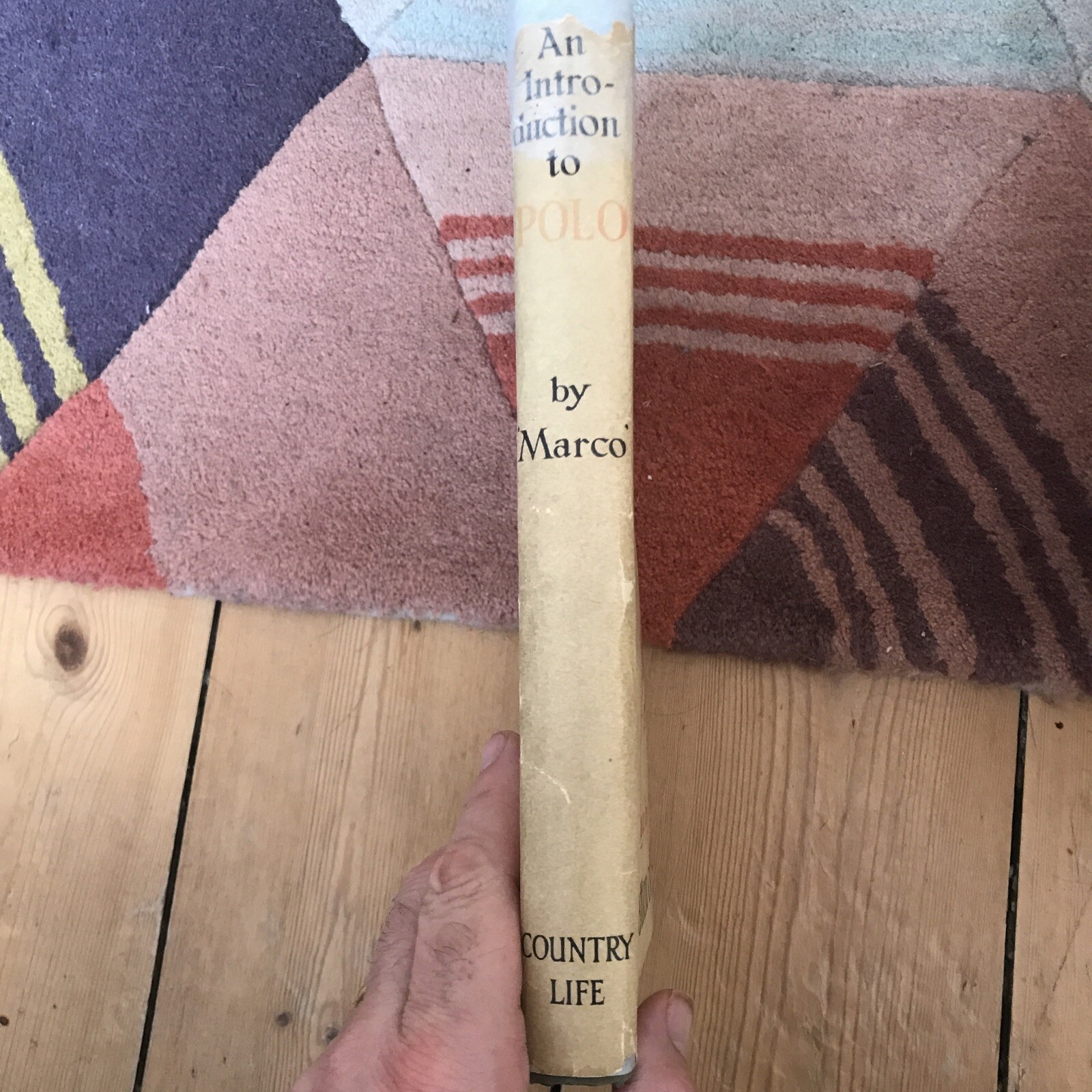 Introduction to Polo Marco Earl Louis Mountbatten of Burma 5th Edition 1965 HB
