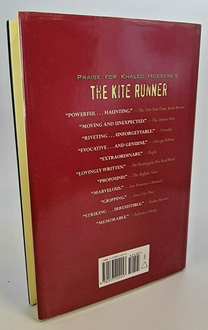KITE RUNNER Khaled Hosseini NOVEL 1st Collector’s Edition MOVIE Film FICTION