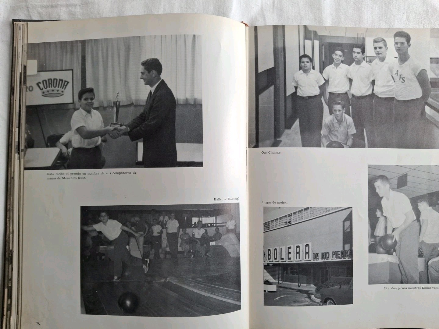 ORIGINAL “COLEGIO SAN IGNACIO” PUERTO RICO VINTAGE 1960 SCHOOL YEARBOOK RARE HTF