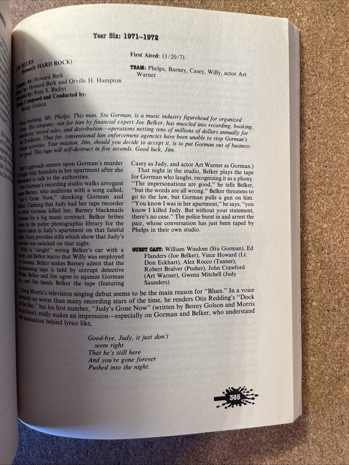 Mission Impossible Dossier, Good Cond. Large Paperback 1st Print 1991 US Edition