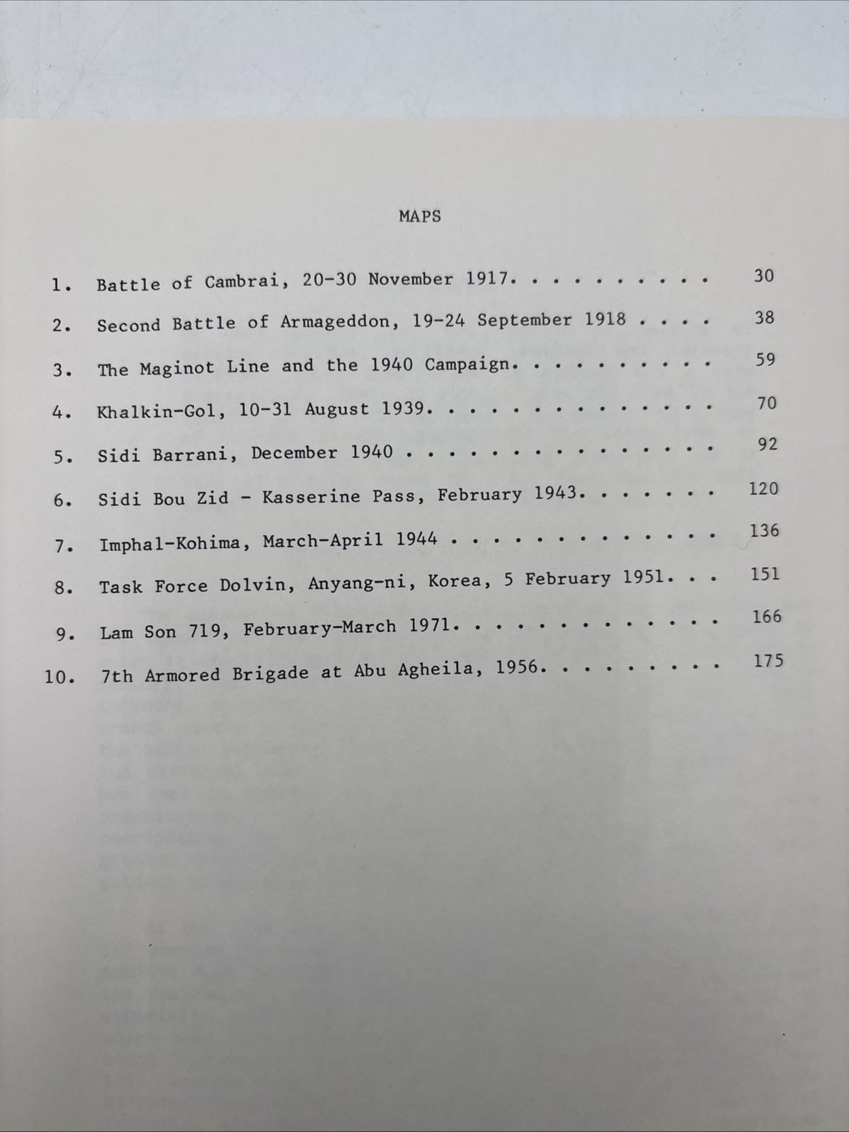 Toward Combined Arms Warfare By Captain Jonathan M. House August 1984