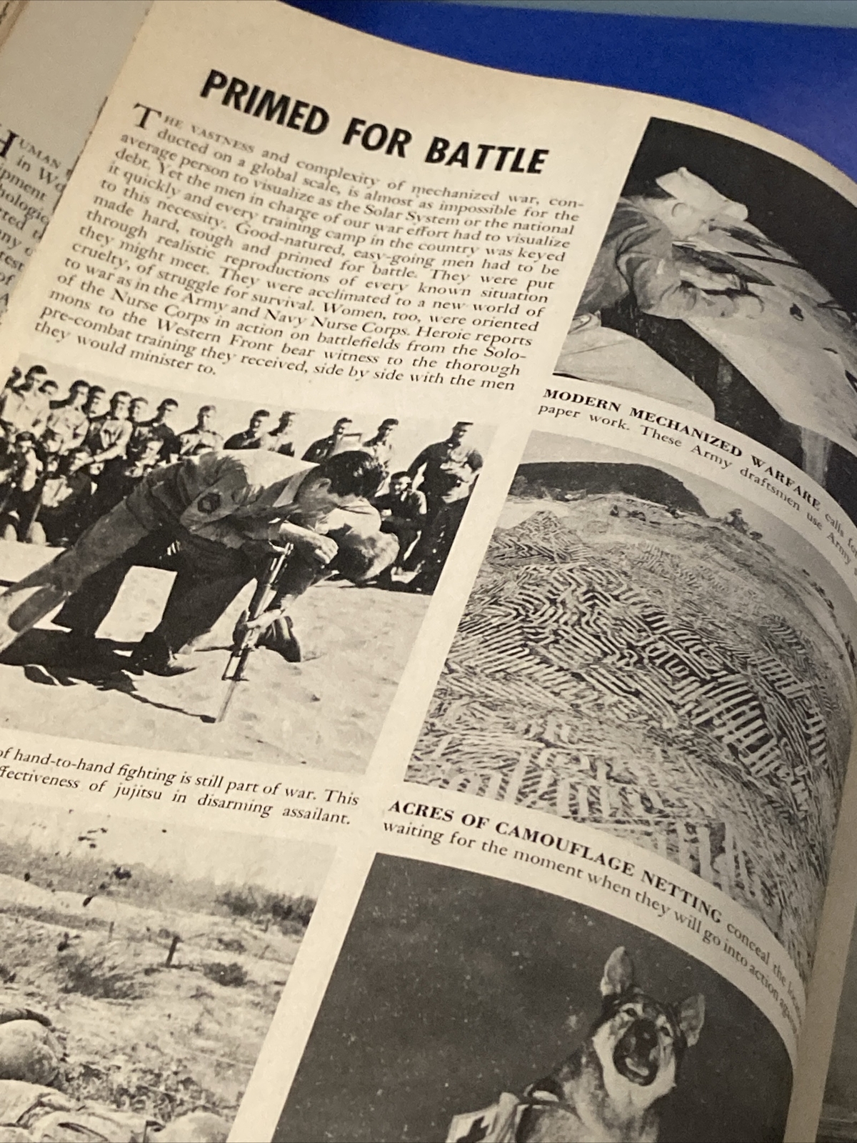 Vintage Set 2 – Volumes I & 2 World War II In Pictures – Hardcovers – 1945