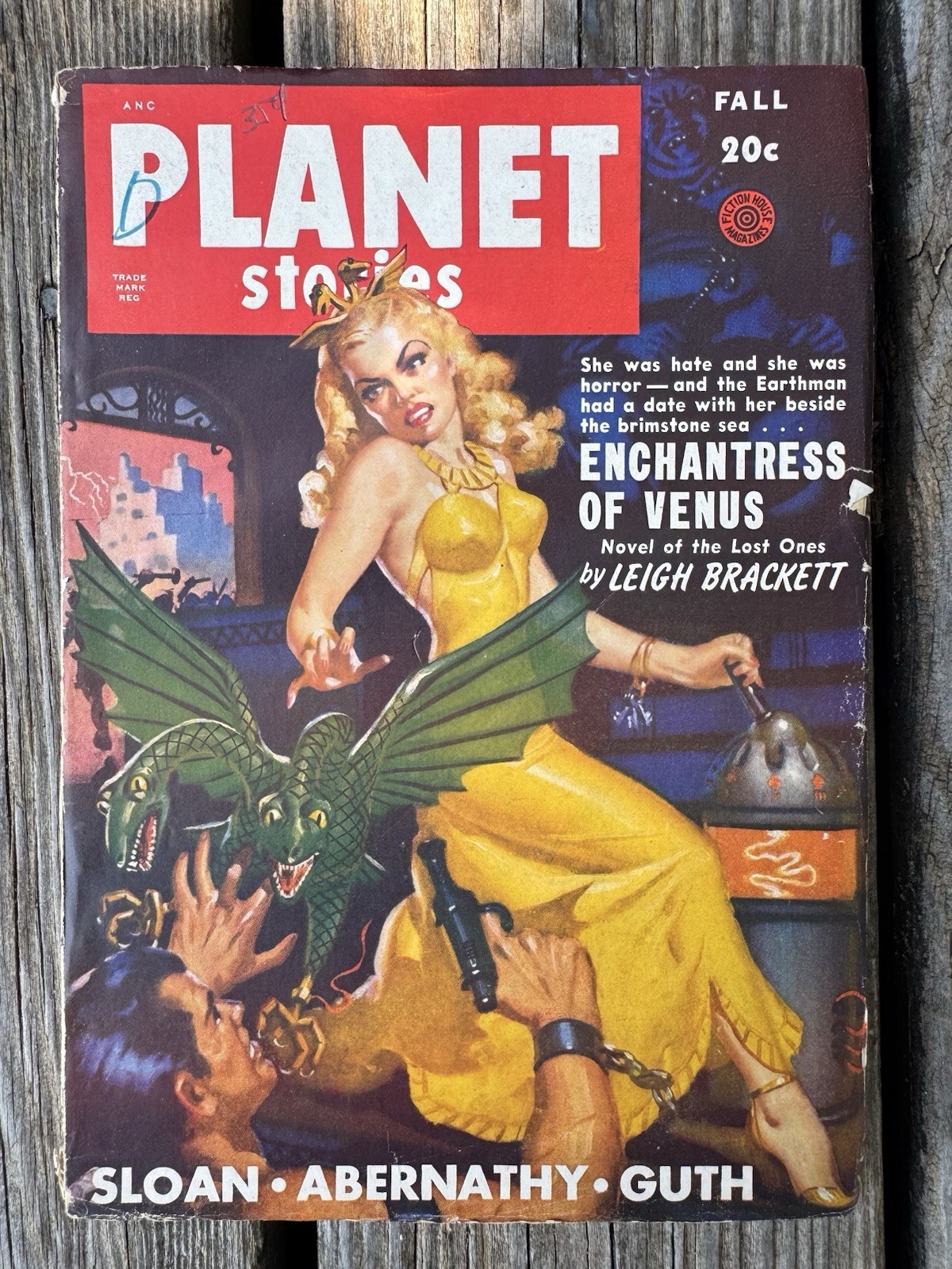 FUTURE SCIENCE FICTION • FANTASTIC STORY • STARTLING STORIES • PLANET STORIES