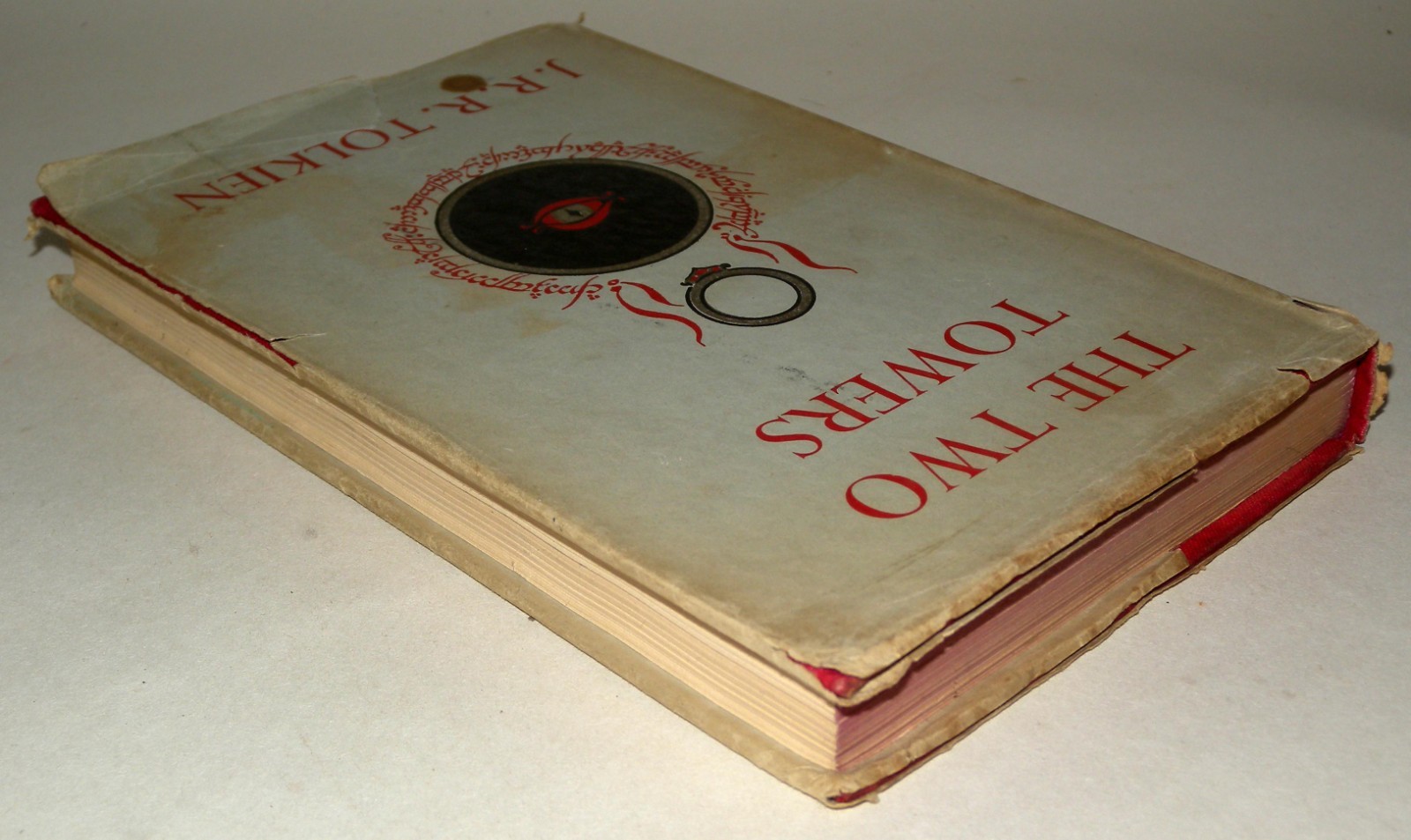 The Two Towers Tolkien 1957 1st Ed 5th Imp HB DJ Allen & Unwin