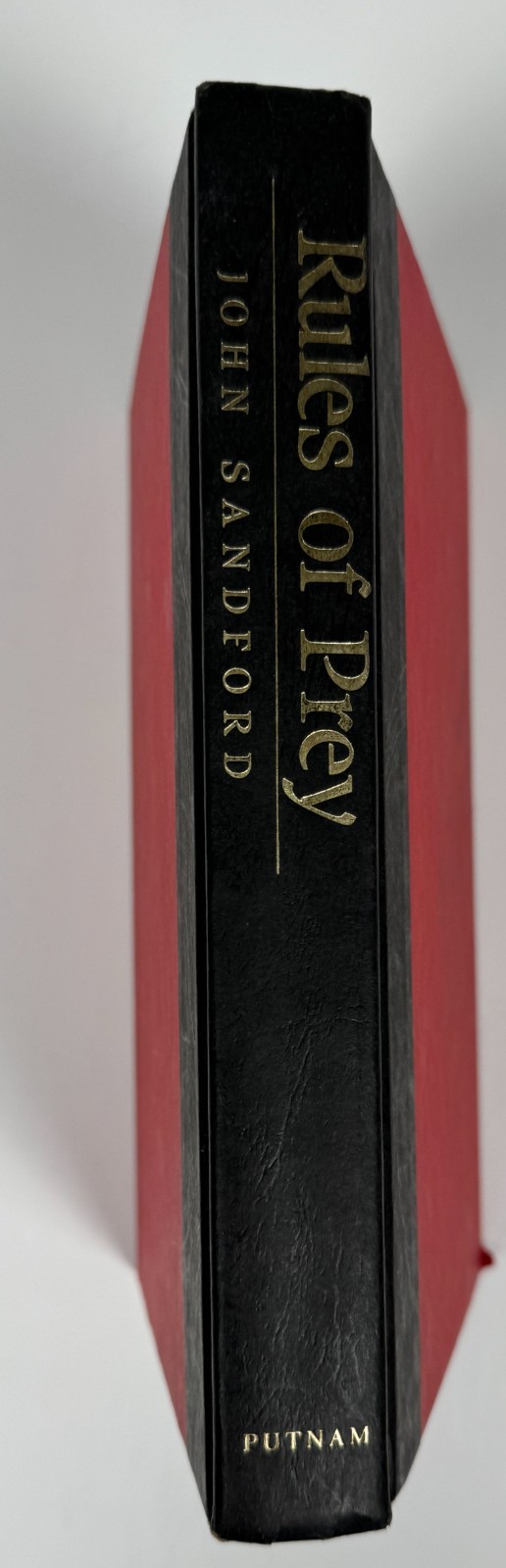 1989 Rules of Prey John Sandford First Edition 1st Printing HC Lucas Davenport
