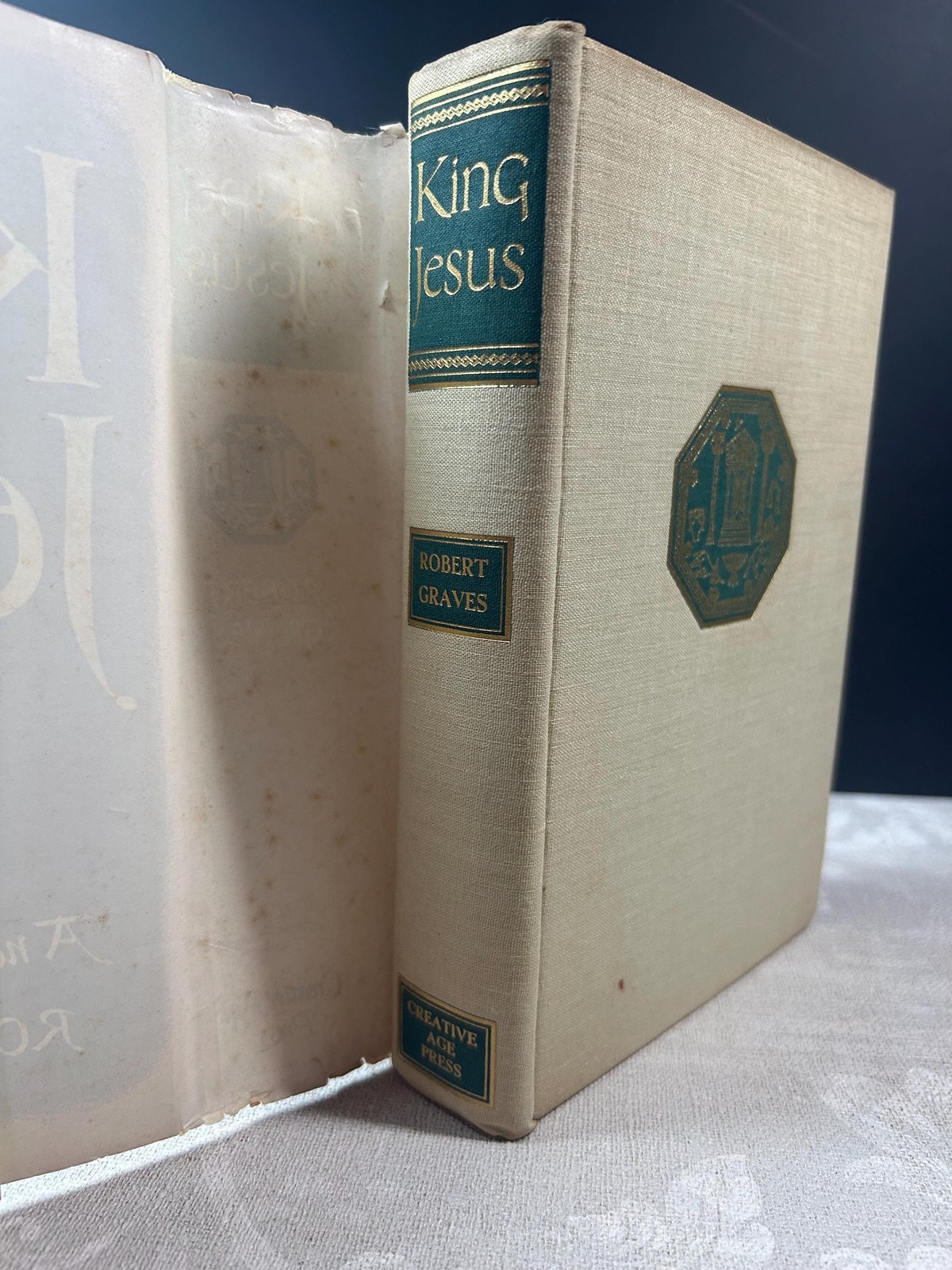 1946 King Jesus by Robert Graves 1st edition Creative Age Press HC jacket