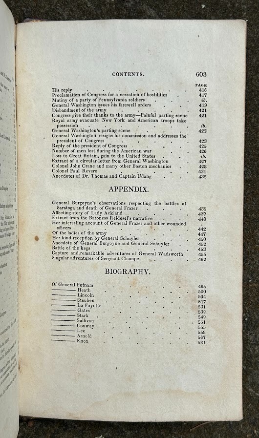 Military Journal … 1775 to 1783 by Thacher, fine binding: best available copy