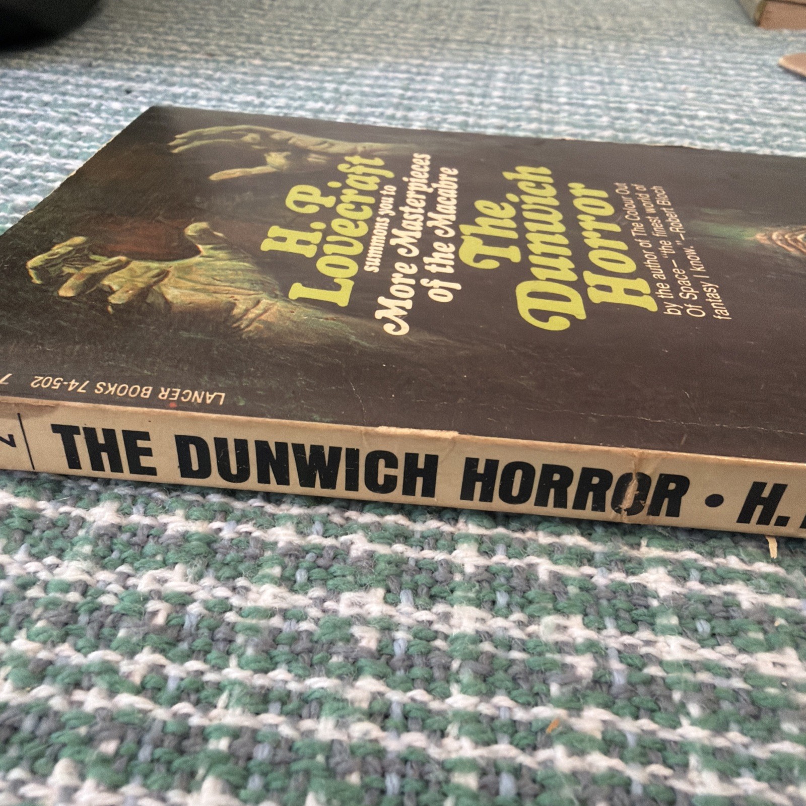The Dunwich Horror by H.P. Lovecraft 1969 Lancer Vintage Paperback