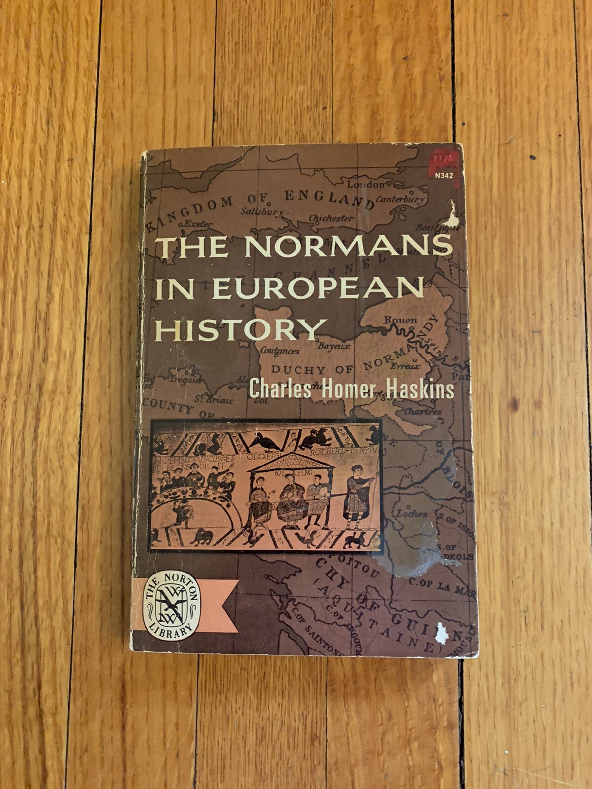 The Normans in European History, Charles Homer Haskins, 1966 Paperback