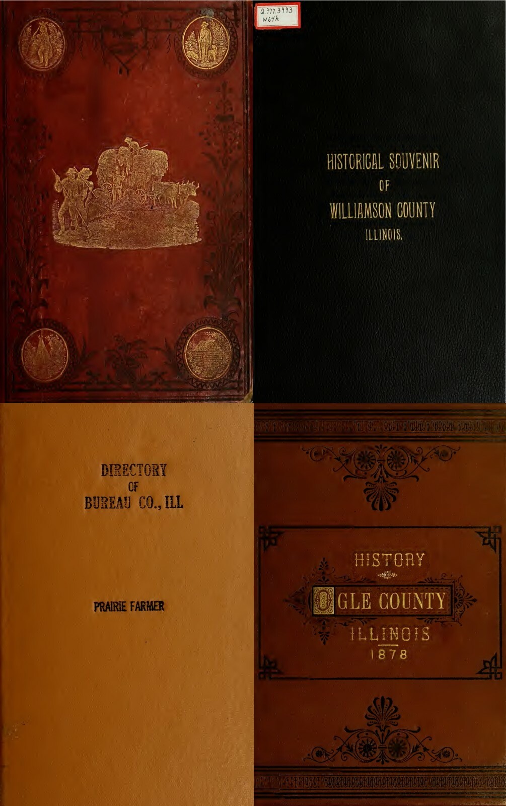 Illinois History Genealogy Ancestry Family Records V.2 – 112 Old Books on DVD