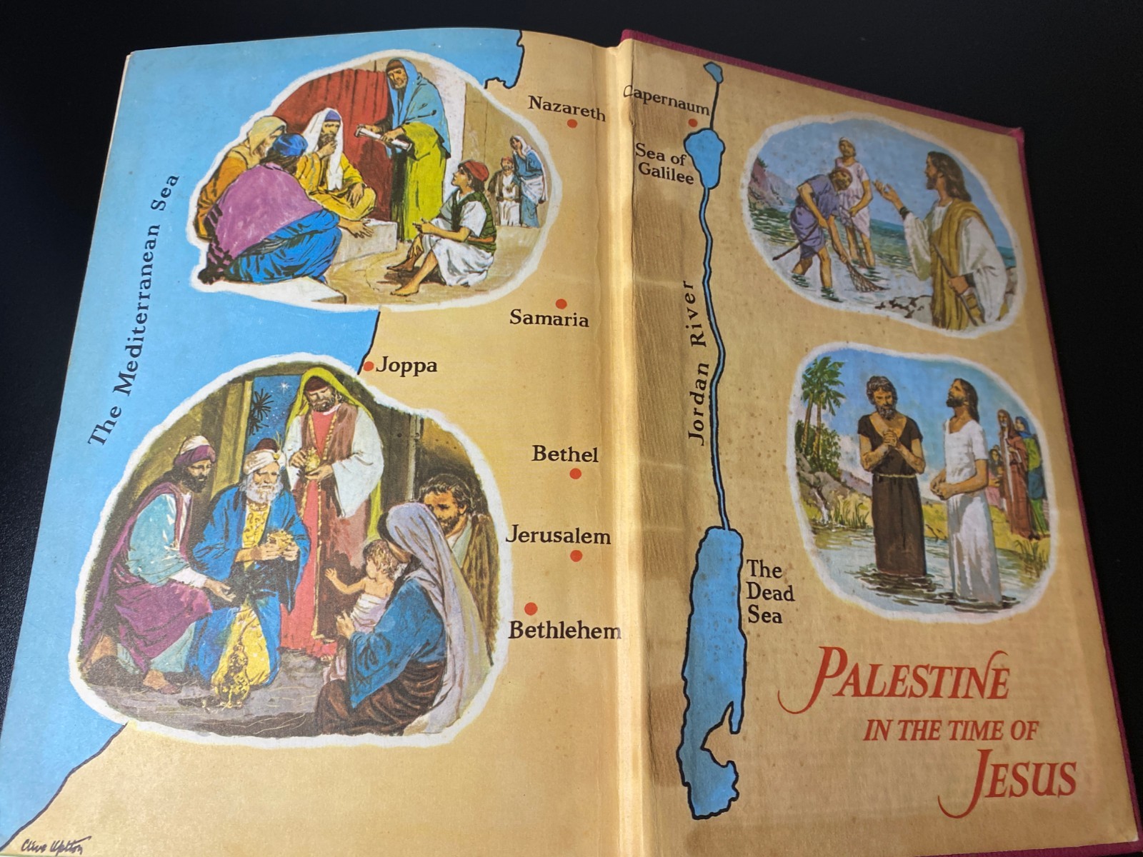 Egermeier’s Bible Story Book (1969) Warner Press Hardcover Illustrated