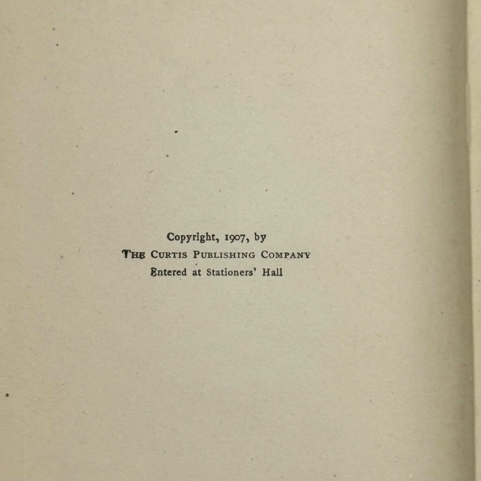 Good Stories from Ladies Home Journal 1907 First Edition Curtis Antique Book