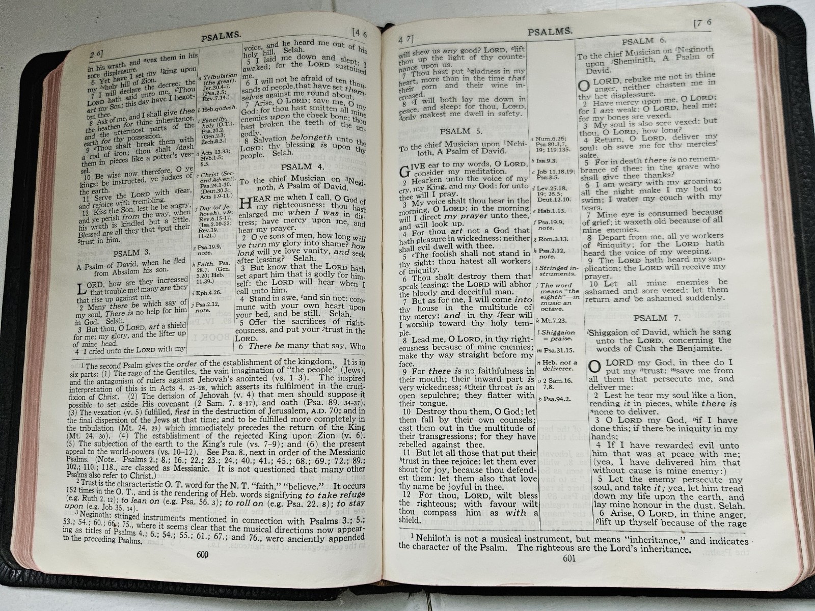 1945 Scofield Reference KJV Bible Marrakesh Persian Leather Lined Vintage,Oxford