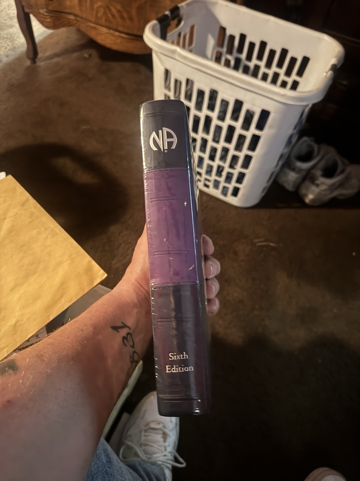 Narcotics Anonymous Basic Text 6th Edition 1st Printing Hand Numbered #1-10,000