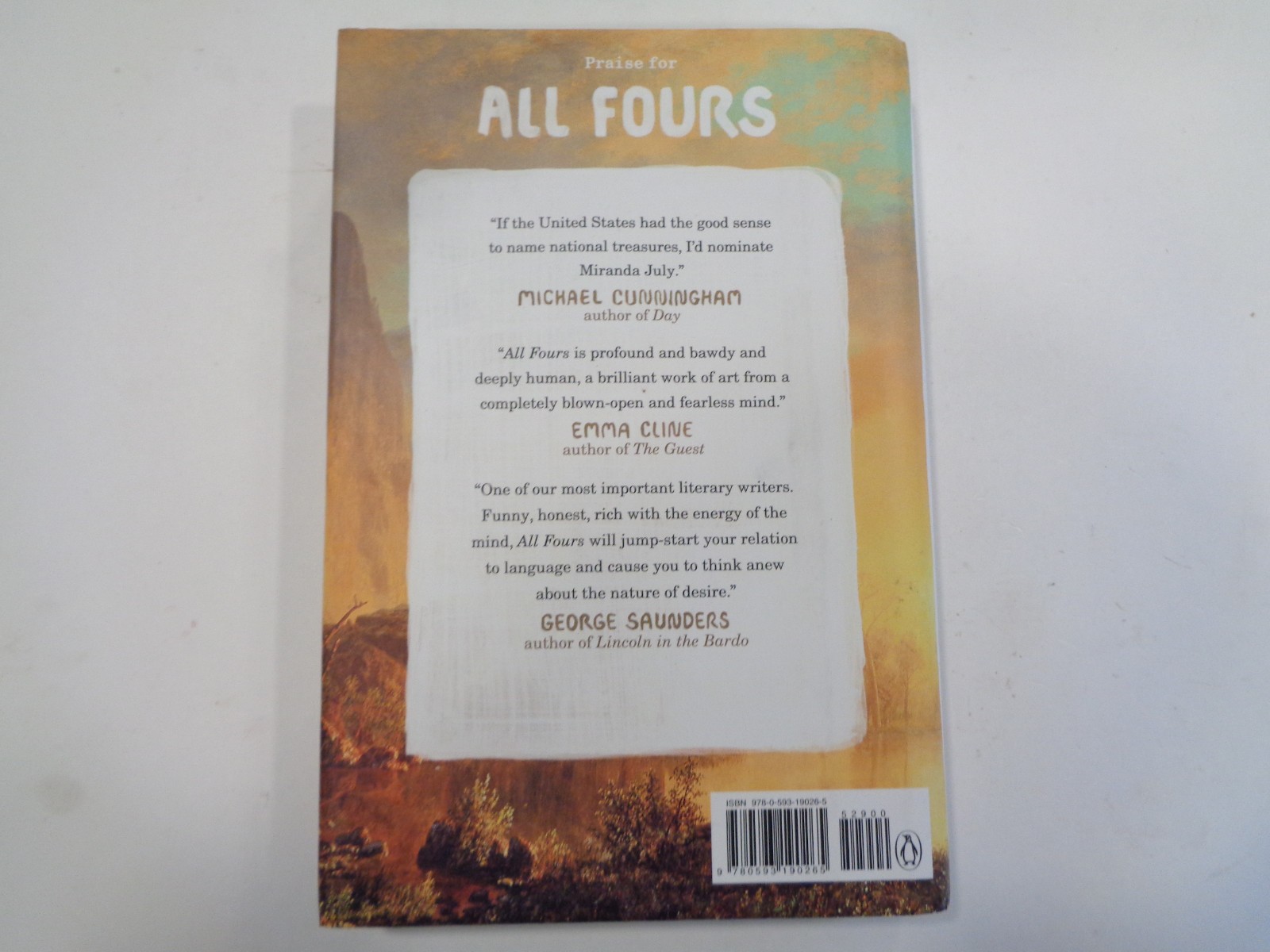 All Fours: A Novel by Miranda July (2024, Hardcover) SIGNED 1st Print NICE!!