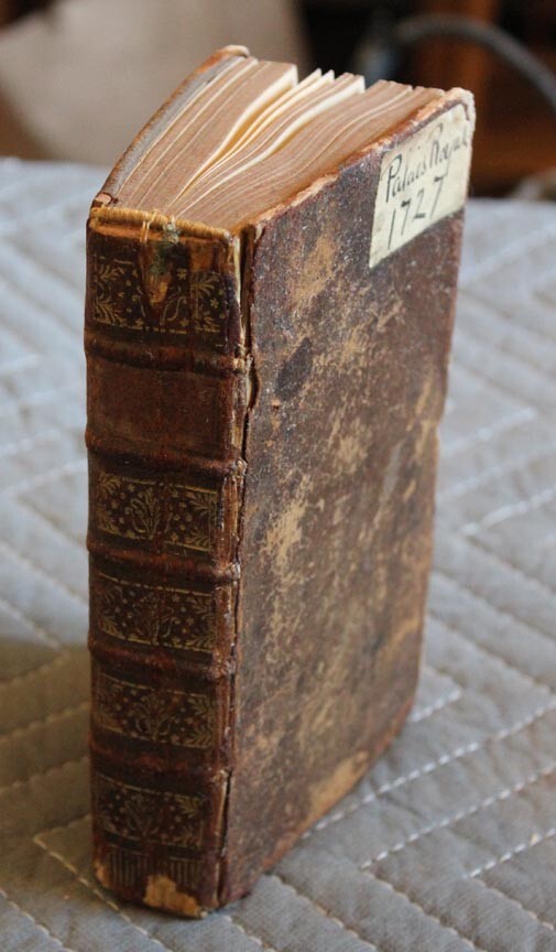 1727 Description of the Paintings Of The French Royal Palace (French Text) RARE
