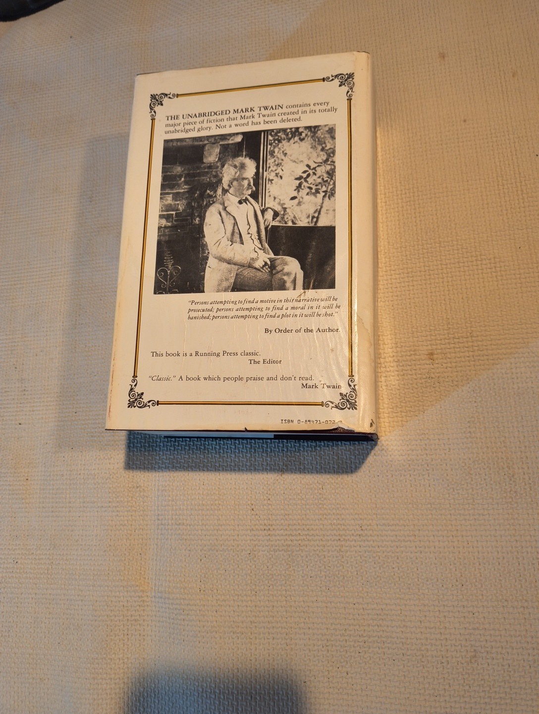 The Unabridged Mark Twain, 1976 Hardcover Edition, Published by Running Press